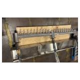 Stainless Steel Multi-Outlet Manifold and Three-Compartment Trough