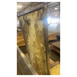 Used Commercial Stainless Steel Insulated Wall Panels with Signs of Wear