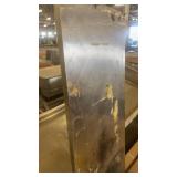 Used Commercial Stainless Steel Insulated Wall Panels with Signs of Wear