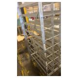 Industrial Aluminum Bakery Sheet Pan Rack