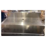 Stainless Steel Commercial Sink with Faucet Assembly and Accessories