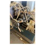 Oster Pipe Threading Machine with Stand and Accessories