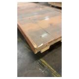 Large Wooden Curved Countertop Panel