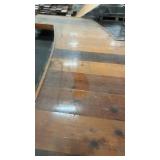 Large Wooden Curved Countertop Panel