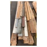 Assorted Lot of Reclaimed Lumber and Boards