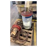 Mobilith SHC PM 460 Grease Pump Drum with Hoses and Fittings