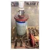 Mobilith SHC PM 460 Grease Pump Drum with Hoses and Fittings