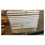 Pallet of 13 Used Double Hung Windows 61x33 Inches