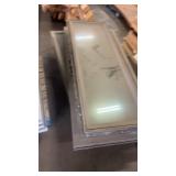 Set of Commercial Glass Entry Doors with Metal Frames