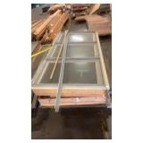 Large Double Pane Window Assembly with Metal Frame