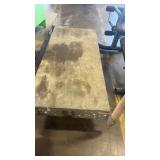 Heavy Duty Industrial Wood Platform Cart with Metal Wheels