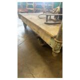 Heavy Duty Industrial Steel Platform Cart with Casters
