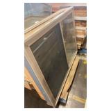 Set of 4 Double-Pane Aluminum Windows with Wood Frames