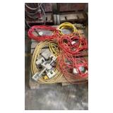 Assorted Industrial Extension Cords and Power Boxes