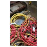 Assorted Industrial Extension Cords and Power Boxes