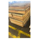 Pallet of Used Double-Pane Windows Assorted Sizes