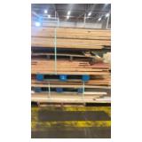 Large Pallet Lot of Mixed Wood Panels and Lumber