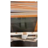 Pallet of Wooden Framed Double-Pane Window Sashes