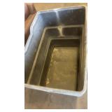 Large Heavy-Duty Plastic Storage Bin