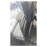 Lot of Metal Frame Stackable Banquet Chairs