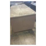 Used Metal Office Desk with Drawers