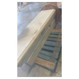 Aluminum Diamond Plate Truck Tool Box with Miscellaneous Contents