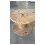 Large Wooden Industrial Cable Spool