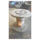Large Wooden Cable Spool Reel