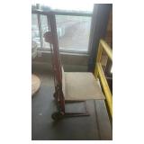 Manual Hydraulic Platform Lift Truck