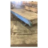 Heavy Duty Wood Platform Cart with Metal Wheels