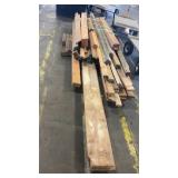 Assorted Used Lumber Planks and Beams Bundle