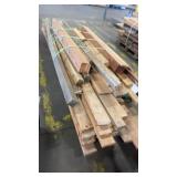 Assorted Used Lumber Planks and Beams Bundle