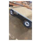 Heavy Duty Industrial Utility Cart with Tow Hitch