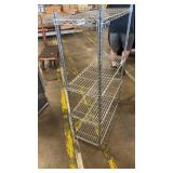 Metal Wire Storage Shelving Rack with 4 Adjustable Shelves