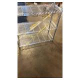 Metal Wire Storage Shelving Rack with 4 Adjustable Shelves