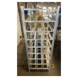 Commercial Aluminum Sheet Pan Rack with 10 Slots