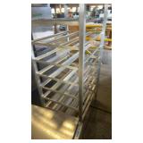 Commercial Aluminum Sheet Pan Rack with 10 Slots