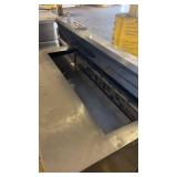 SP48-12 Commercial Prep Refrigerator Table with Stainless Steel Doors