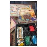 Collection of Board and Party Games Including Ticket to Ride, Catan, Yahtzee, and More