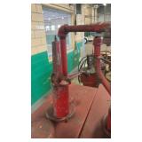 Vintage Red Manual Gas Pump Dispenser