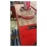 Vintage Red Manual Gas Pump Dispenser