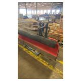Western Snow Plow Blade with Mounting Frame and Lighting