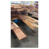Large Assortment of Mixed Dimensional Lumber Boards