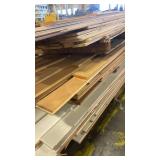 Large Lot of Mixed Wood Boards and Trim Pieces