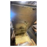 Used Commercial Stainless Steel Insulated Wall Panels with Signs of Wear