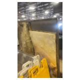 Used Commercial Stainless Steel Insulated Wall Panels with Signs of Wear