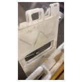 Set of Safety Barricade Signs and A-Frame Barriers