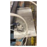 Stainless Steel Commercial Sink with Faucet Assembly and Accessories