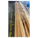 Large Lot of Assorted Wood Lumber Boards Various Lengths