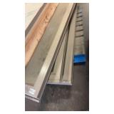 Set of Commercial Glass Entry Doors with Metal Frames
